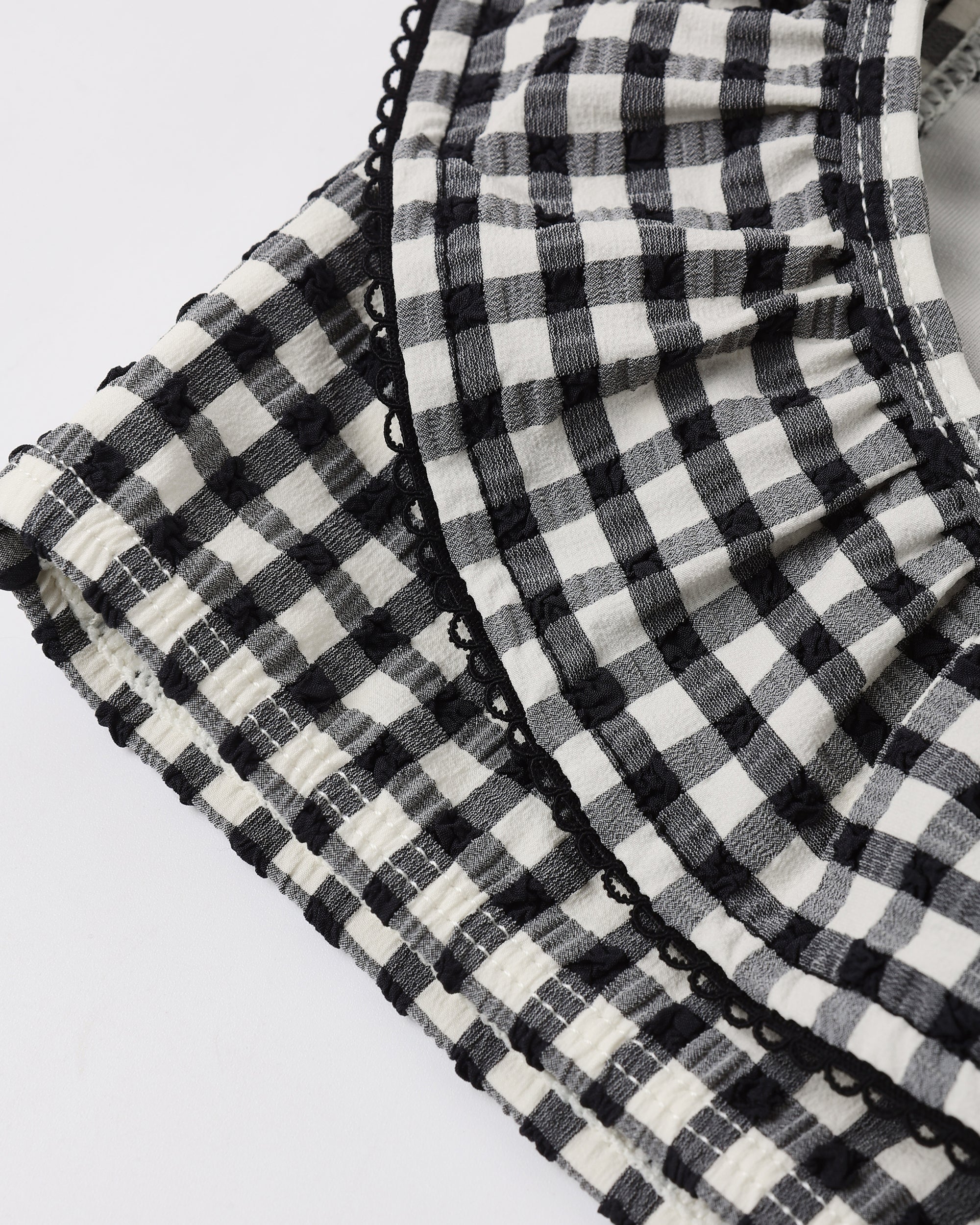Margot Bikini | Black Gingham