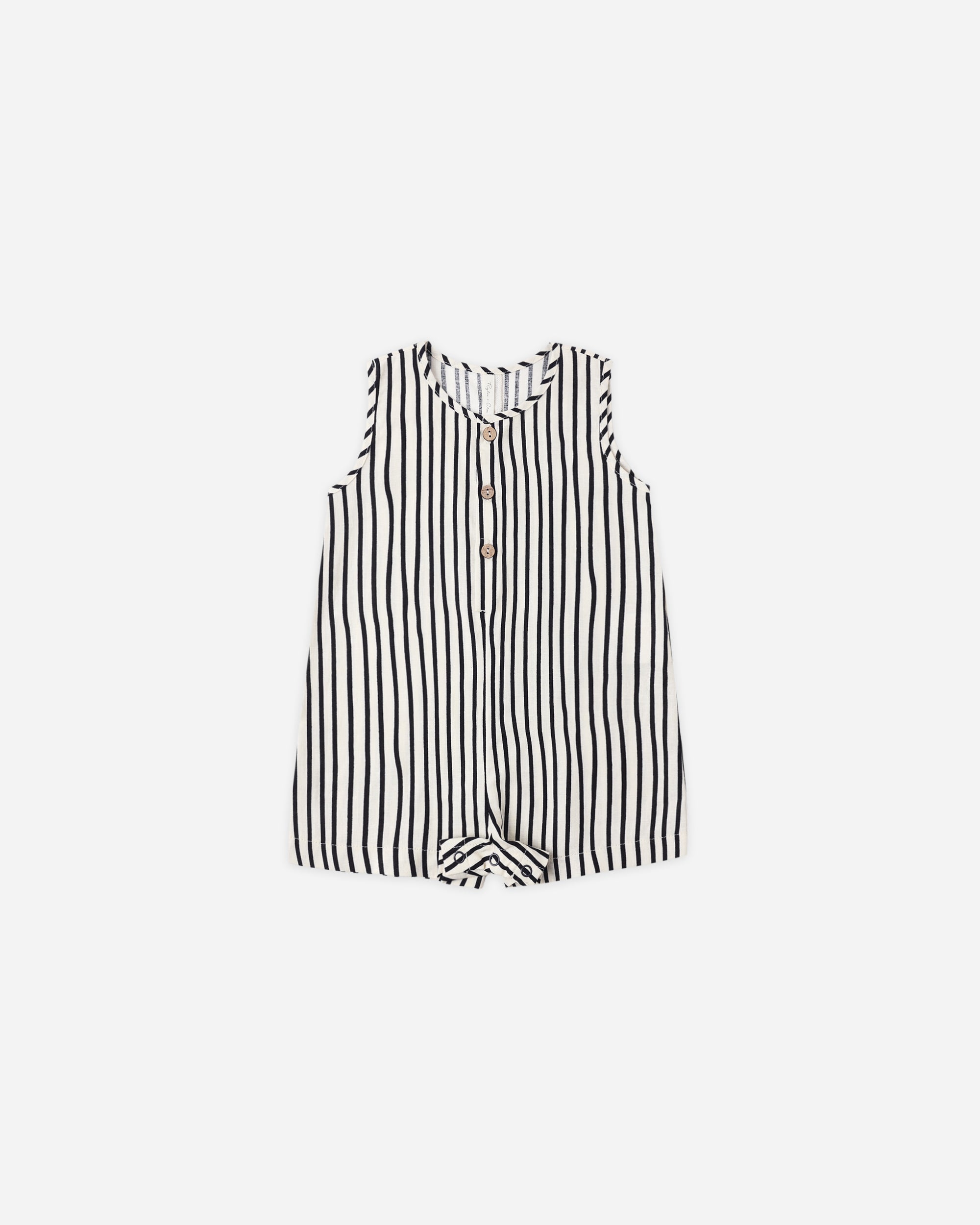 Maverick Romper | Wavy Stripe