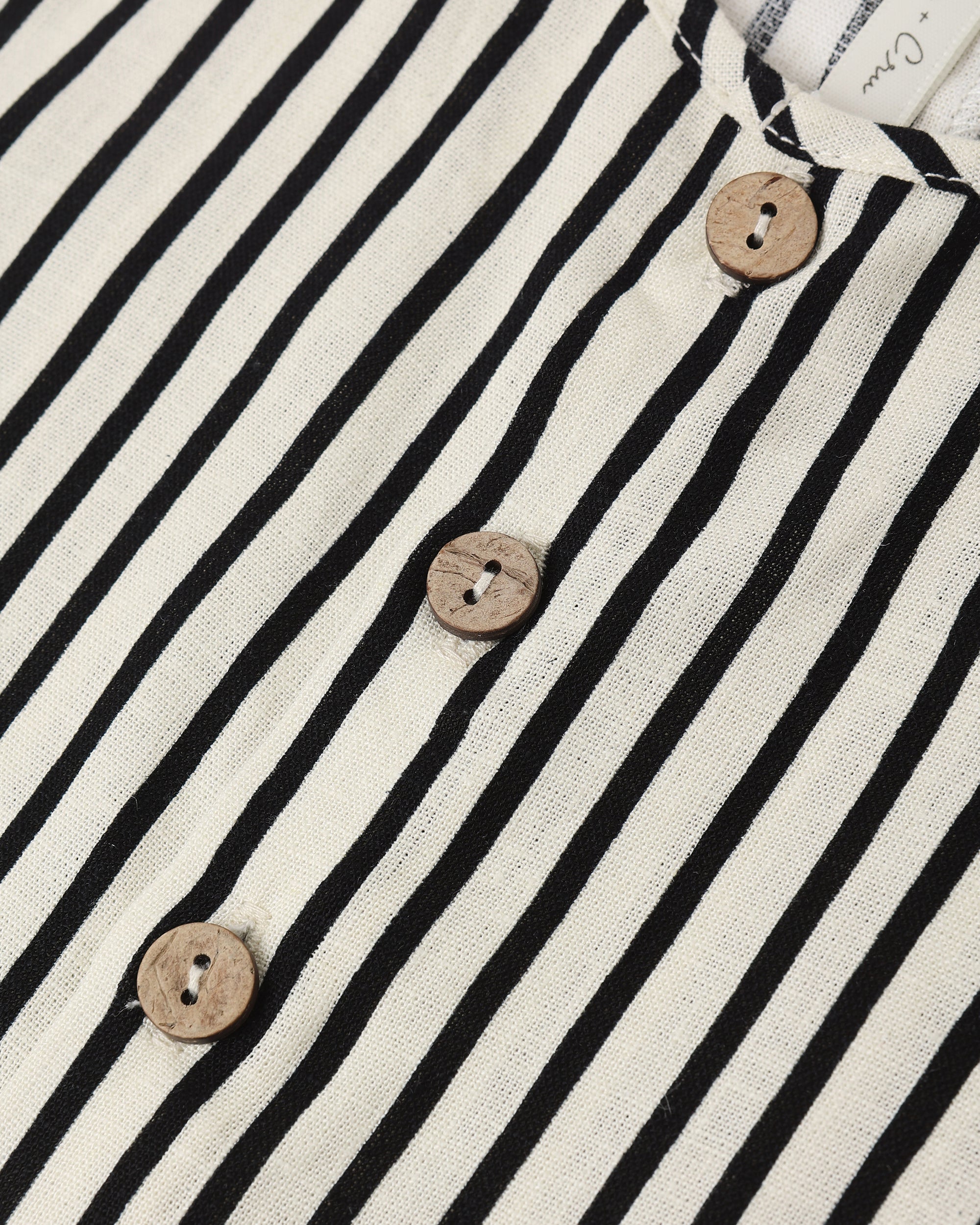 Maverick Romper | Wavy Stripe