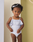 Off-The-Shoulder One-Piece | Periwinkle