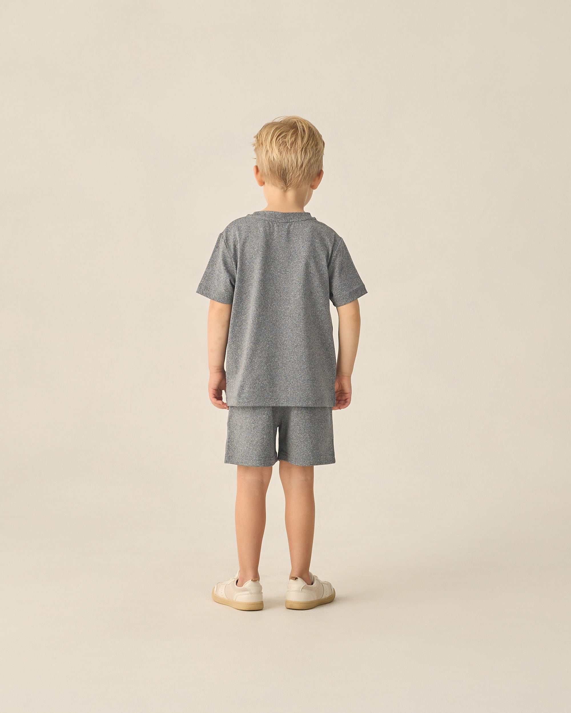 Cove Essential Pocket Tee | Heathered Black
