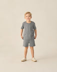 Oceanside Tech Short | Heathered Black