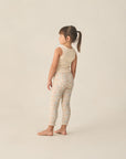 Ribbed Legging Set | Flower Field, Heathered Blush