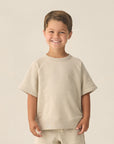 Short Sleeve Sweatshirt | Heathered Oatmeal