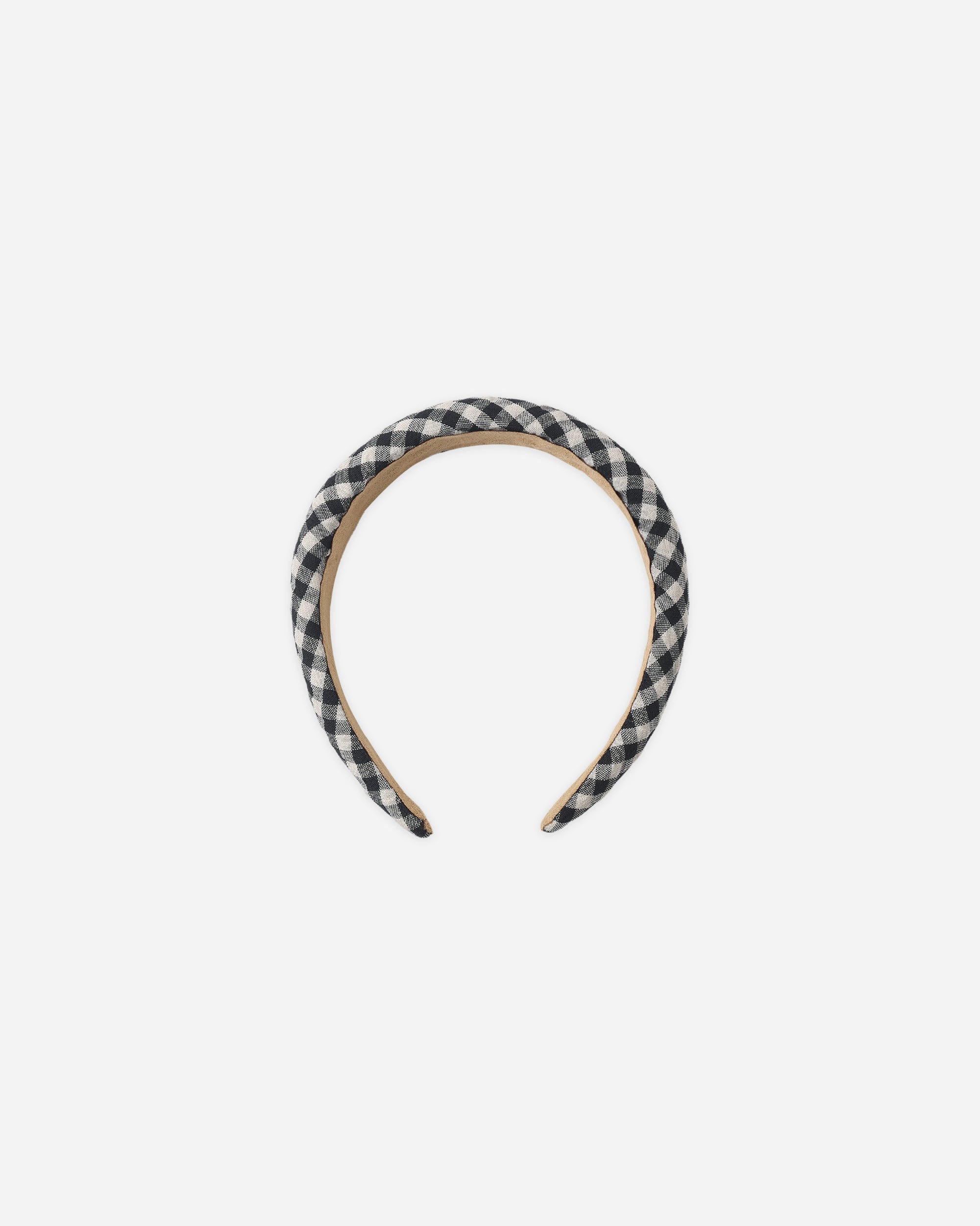 Padded Headband | Black Check