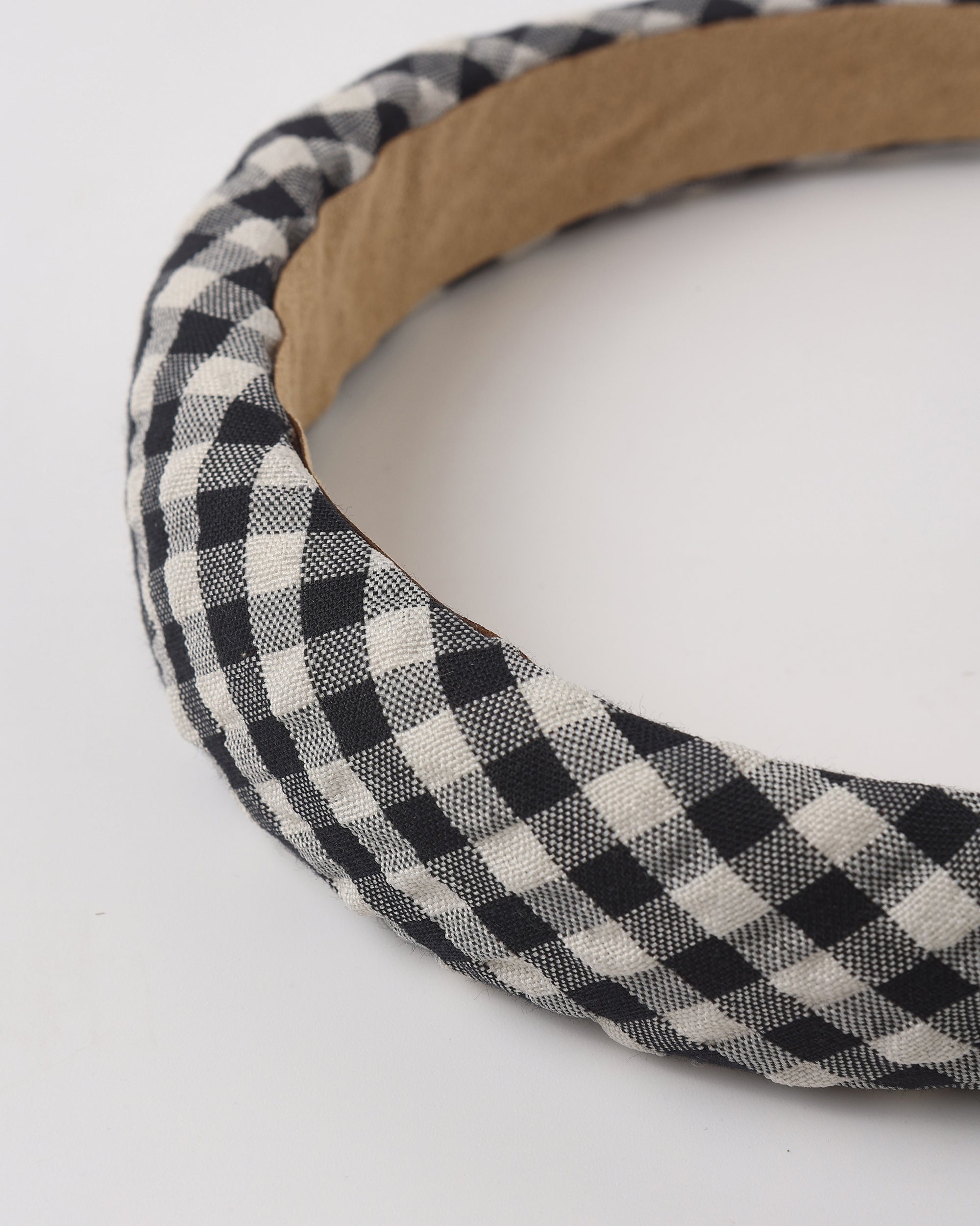 Padded Headband | Black Check