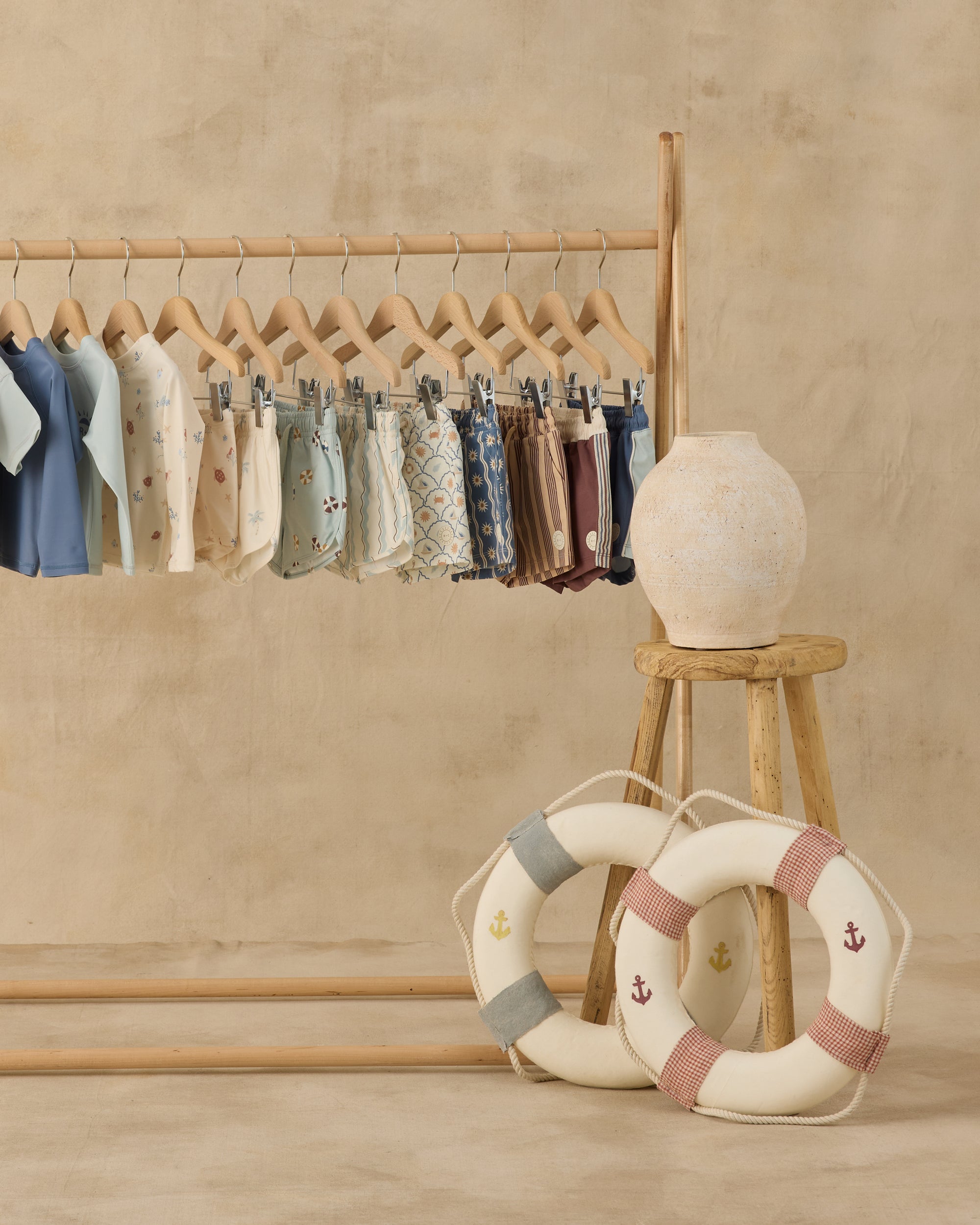 Paneled Boardshort | Marine