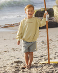 Paneled Boardshort | Sea Green