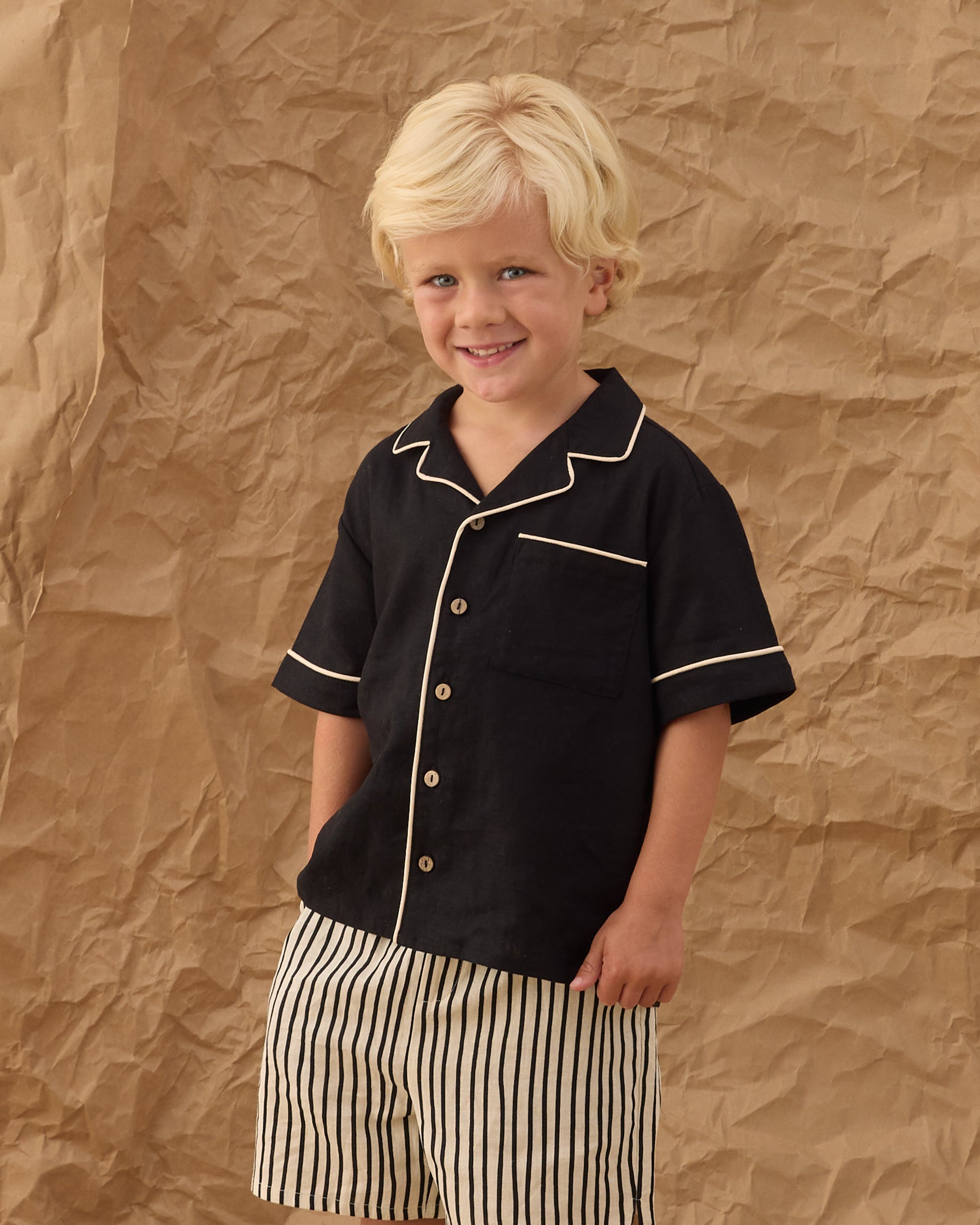 Perry Short | Wavy Stripe