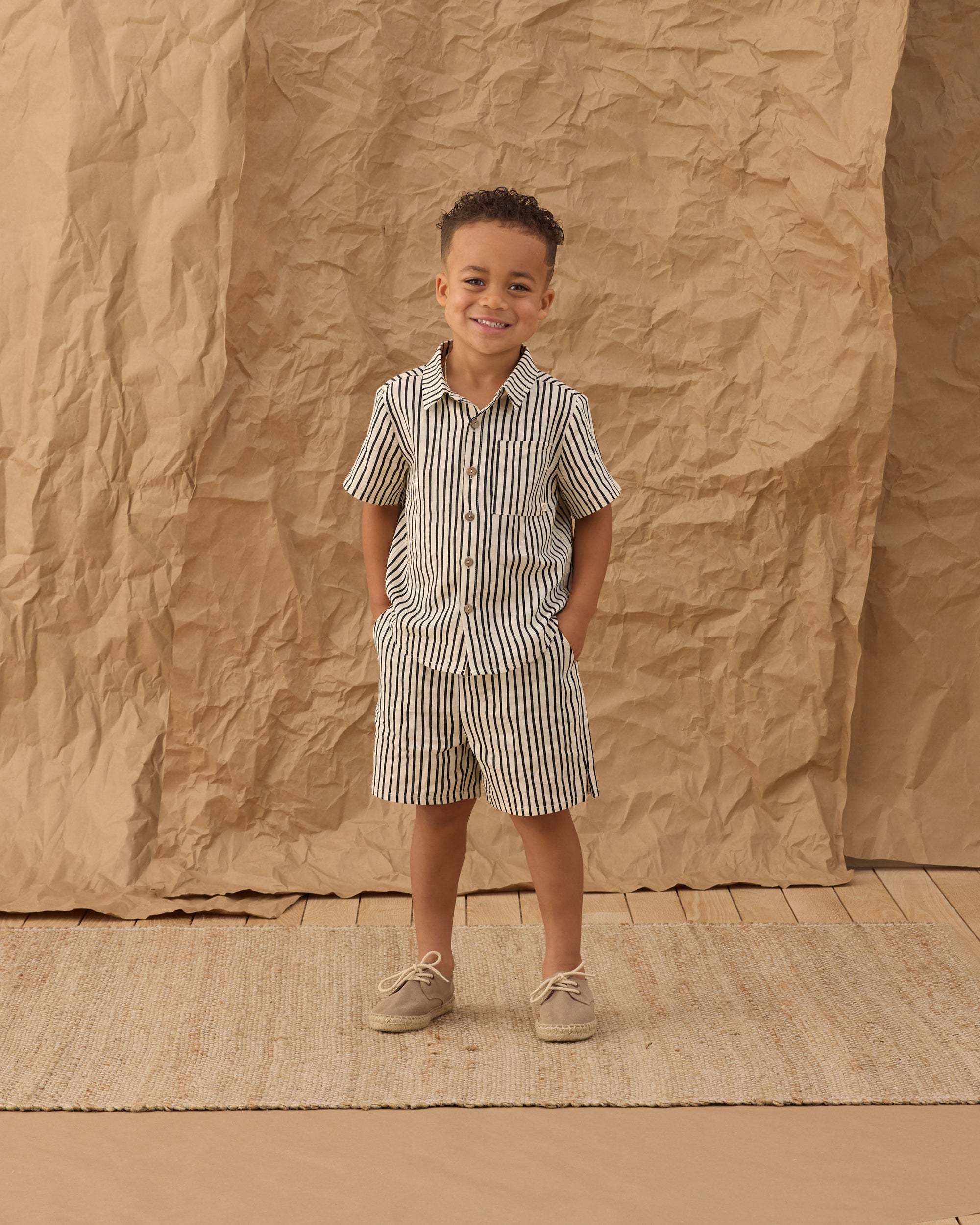 Perry Short | Wavy Stripe