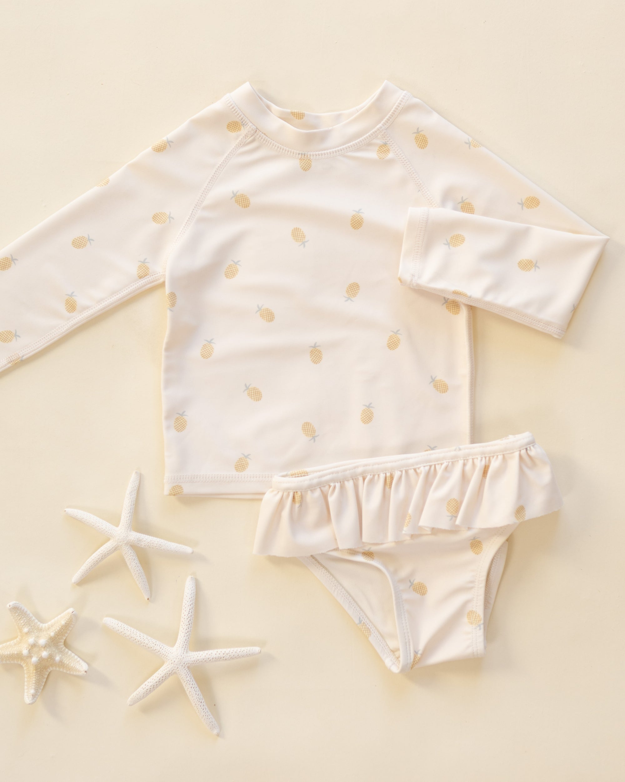 Rashguard Girls Set | Pineapple