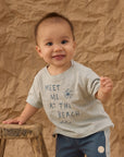 Raw Edge Tee | Meet at the Beach