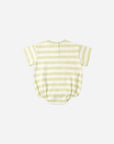 Relaxed Bubble Romper | Surf Stripe