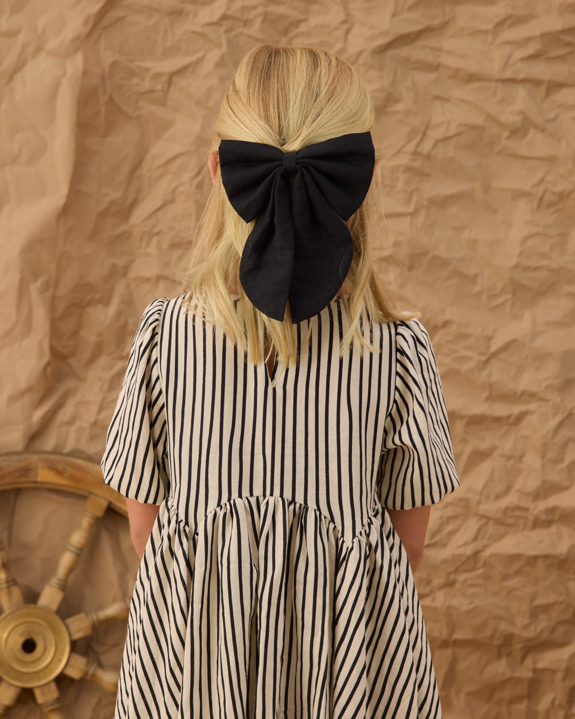 Rose Dress | Wavy Stripe