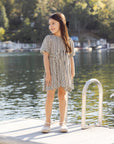 Rose Dress | Wavy Stripe