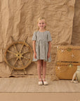 Rose Dress | Wavy Stripe