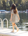 Rose Dress | Wavy Stripe