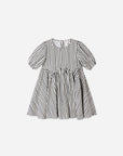 Rose Dress | Wavy Stripe