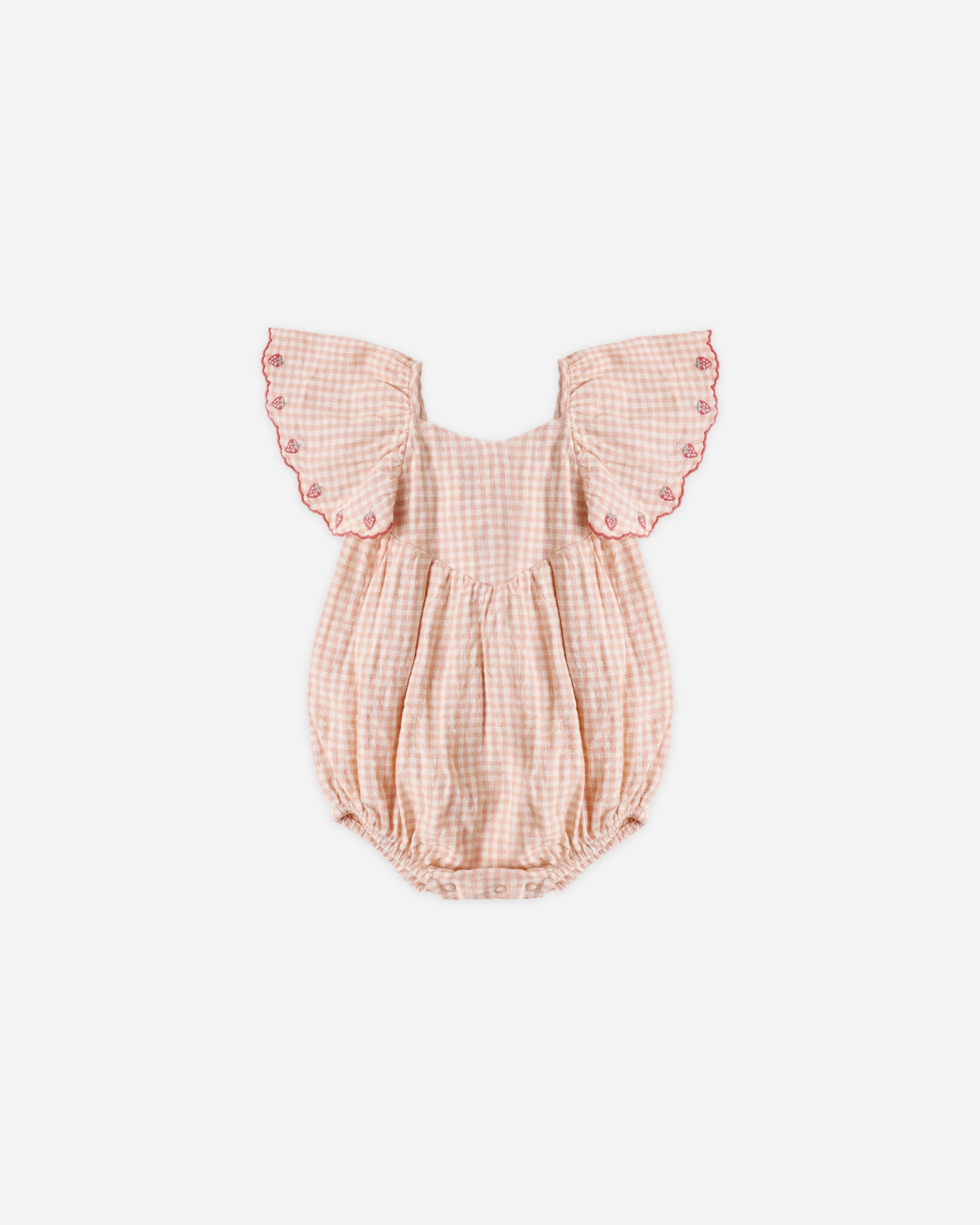 Roxy Romper | Petal Gingham