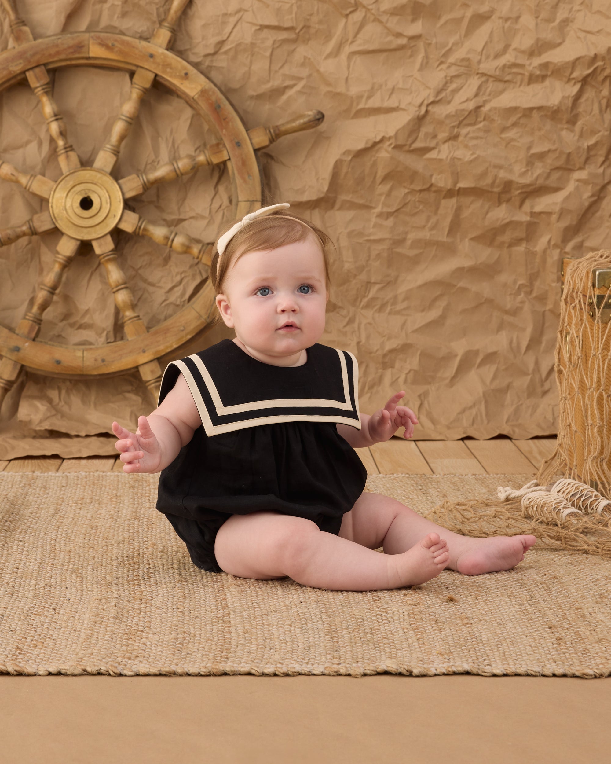 Sailor Romper | Black