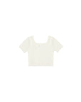 Scallop Tee | Natural