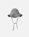 Swim Hat | Black Gingham