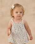Swing Top & Bloomer Set | Blue Ditsy