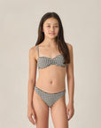 Teen Cardiff Bikini Set | Black Gingham