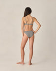 Teen Cardiff Bikini Set | Black Gingham