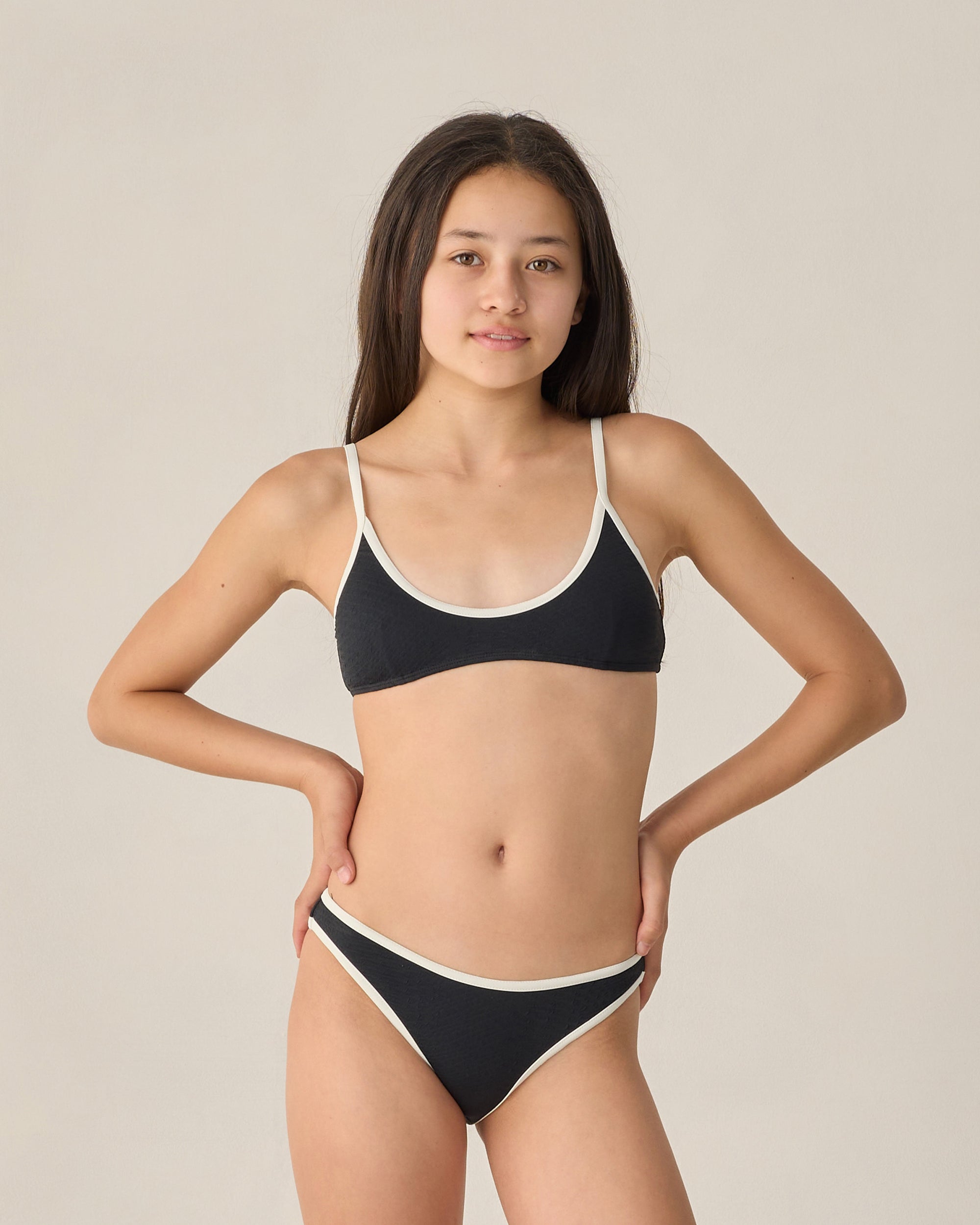 Teen Cora Bikini Set | Black
