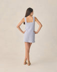 Teen Crochet Tank Mini Dress | Periwinkle