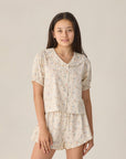 Teen Delilah Pajama Set | Pastel Garden