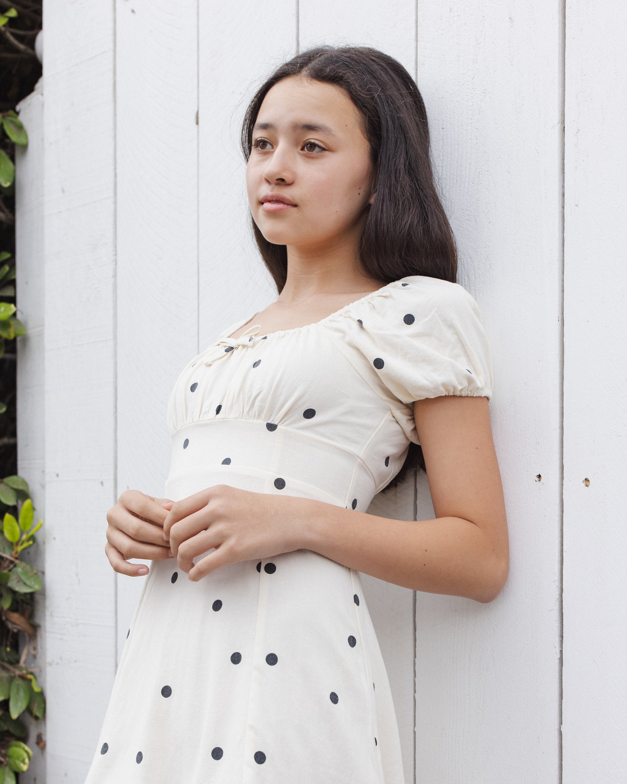 Teen Ivy Dress | Polka Dot