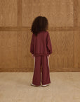 Track Pant | Burgundy