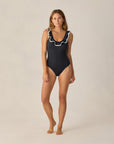 Womens Margaret One-Piece | Black