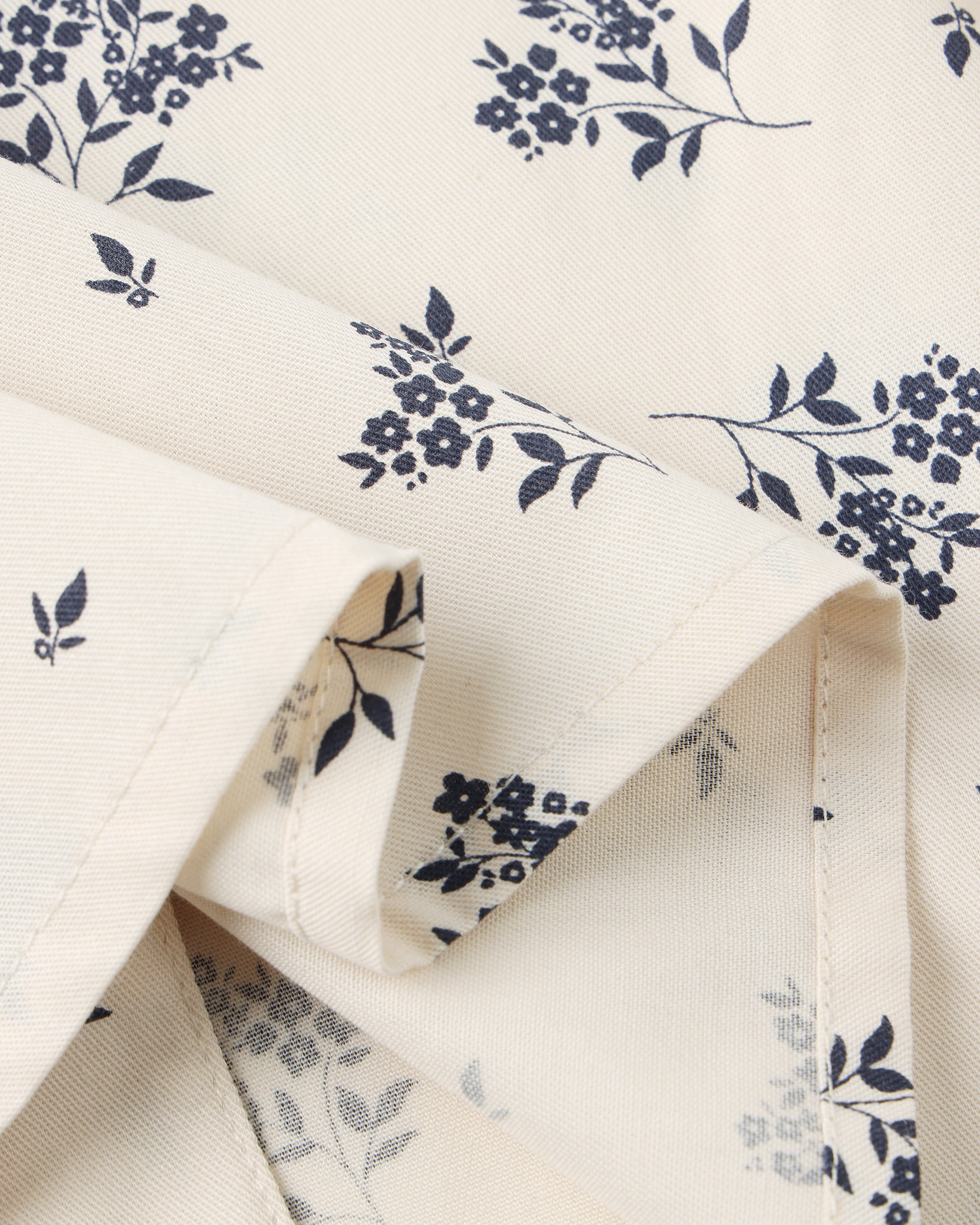 Woven Pajama Set | Blue Floral