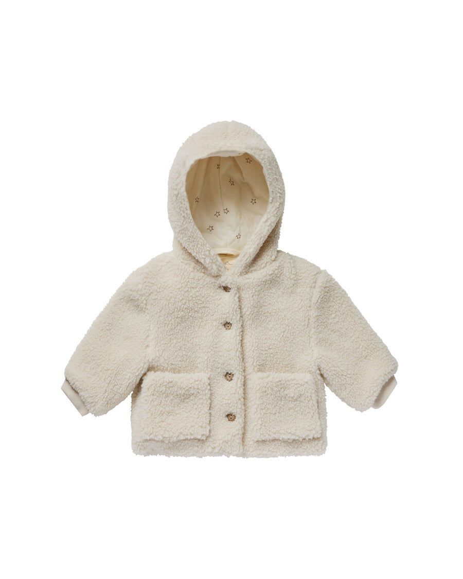 Shearling Baby Coat | Natural