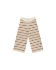 Knit Wide Leg Pant | Honeycomb Stripe