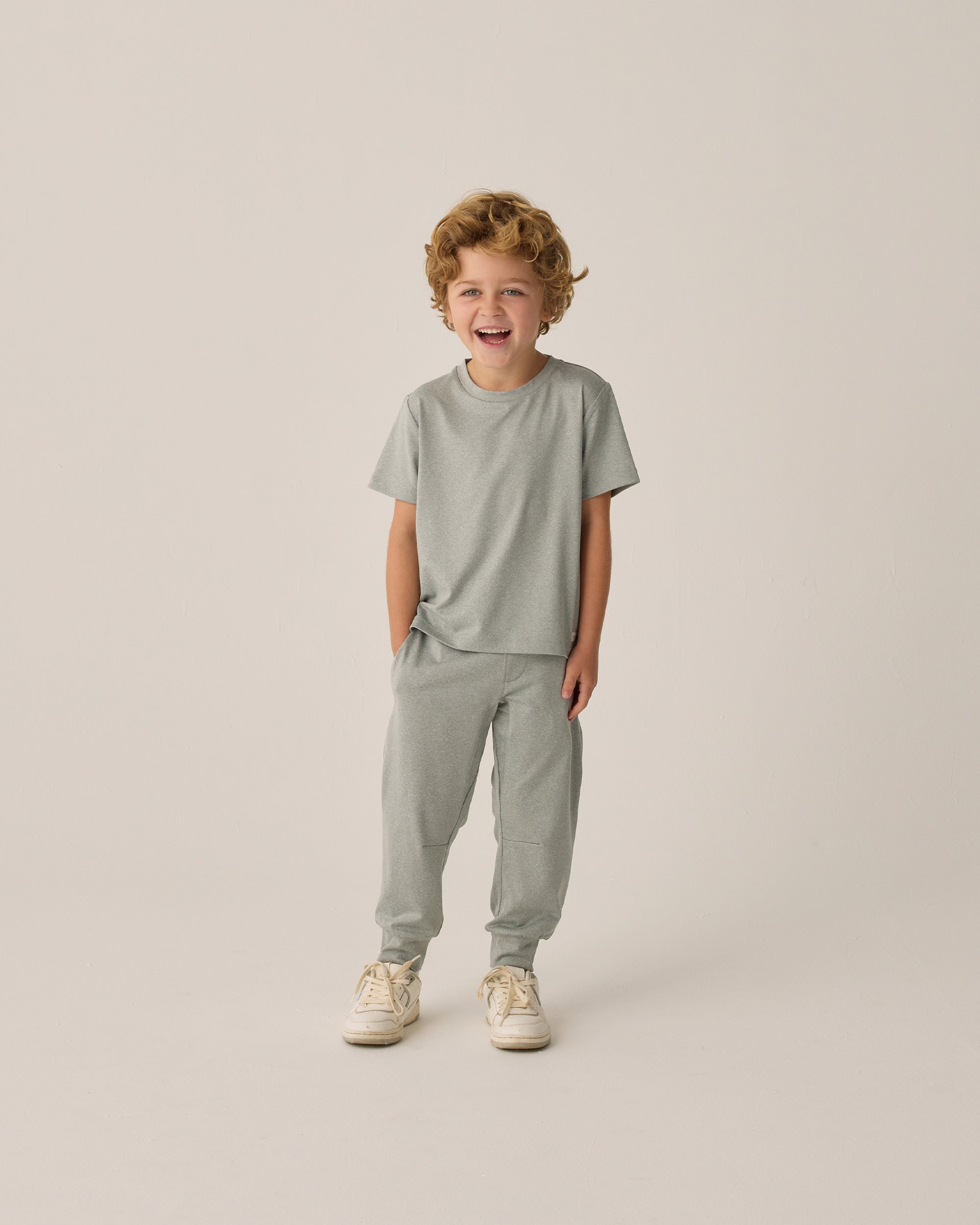 RC PXP | Cove Essential Tee | Heathered Eucalyptus 