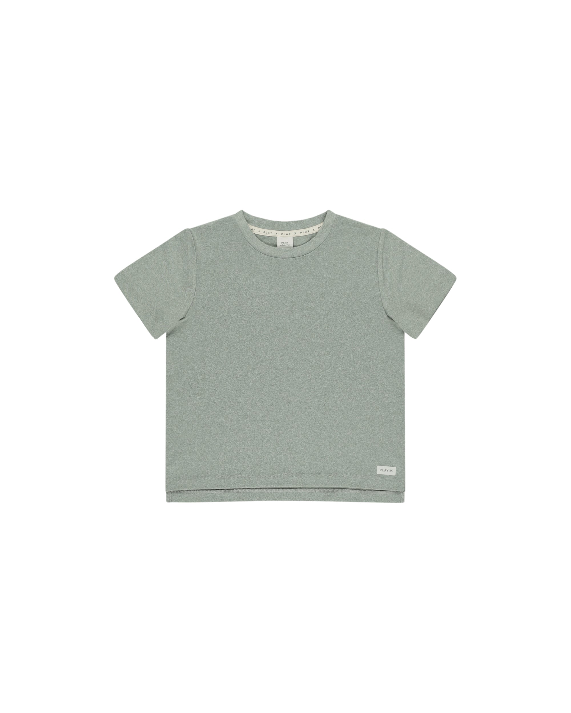 RC PXP | Cove Essential Tee | Heathered Eucalyptus 