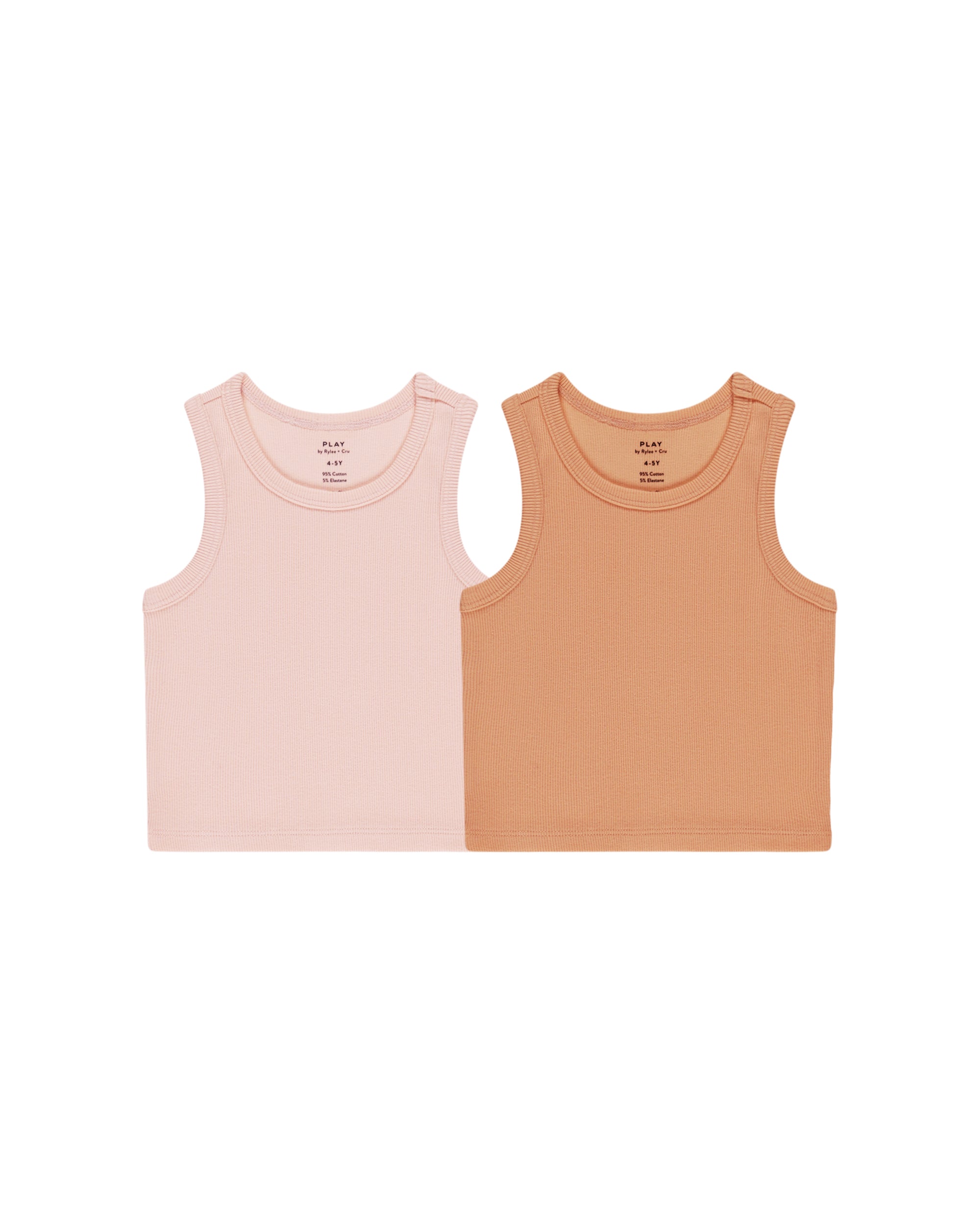 RC PXP | Ribbed Tank Set | Pink Grapefruit 