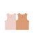RC PXP | Ribbed Tank Set | Pink Grapefruit 