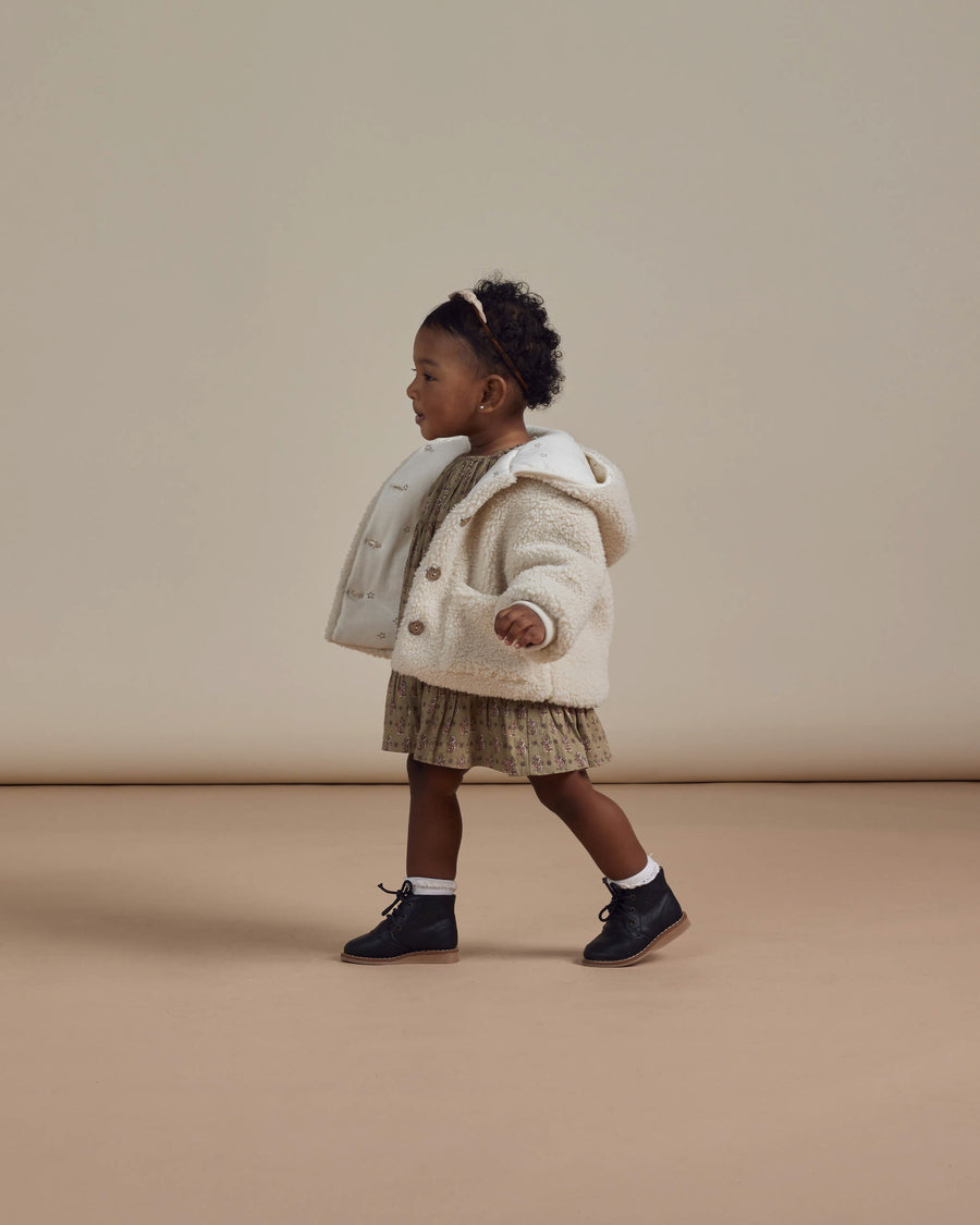 Shearling Baby Coat | Natural