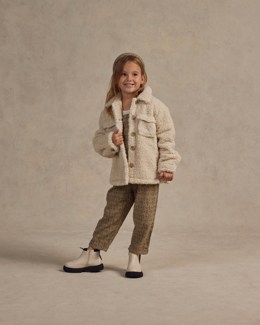 Shearling Chore Coat | Natural