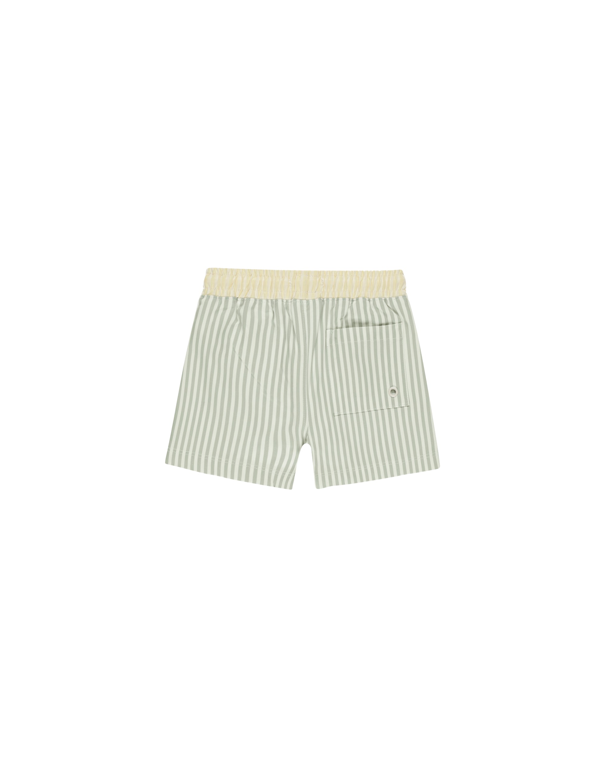 Ryee+Cru | Boardshort | Sage Stripe 