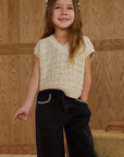 Straight Leg Pant | Washed Black