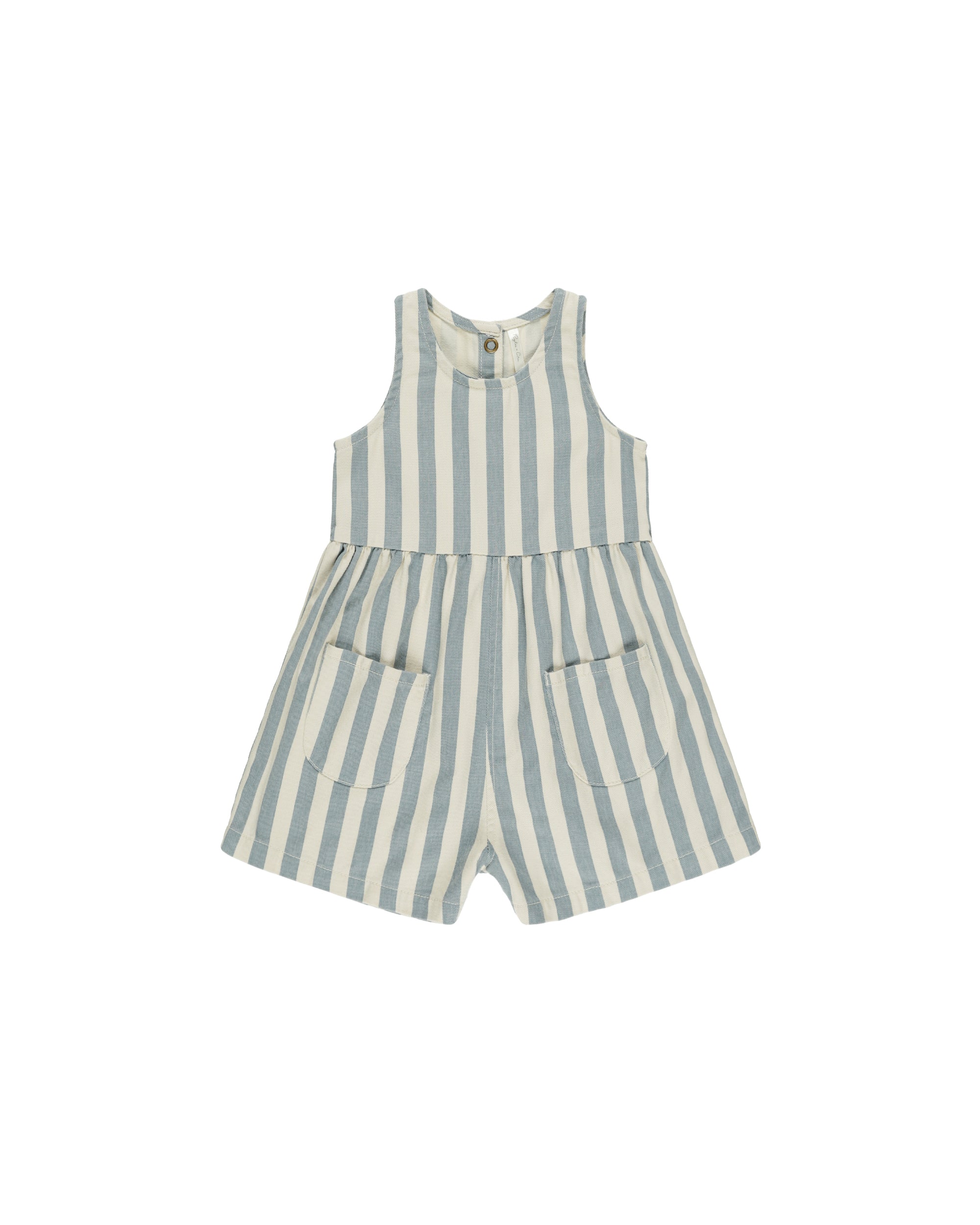 RyleeCru | SS25 D3 | Dani Romper | Ocean Stripe 