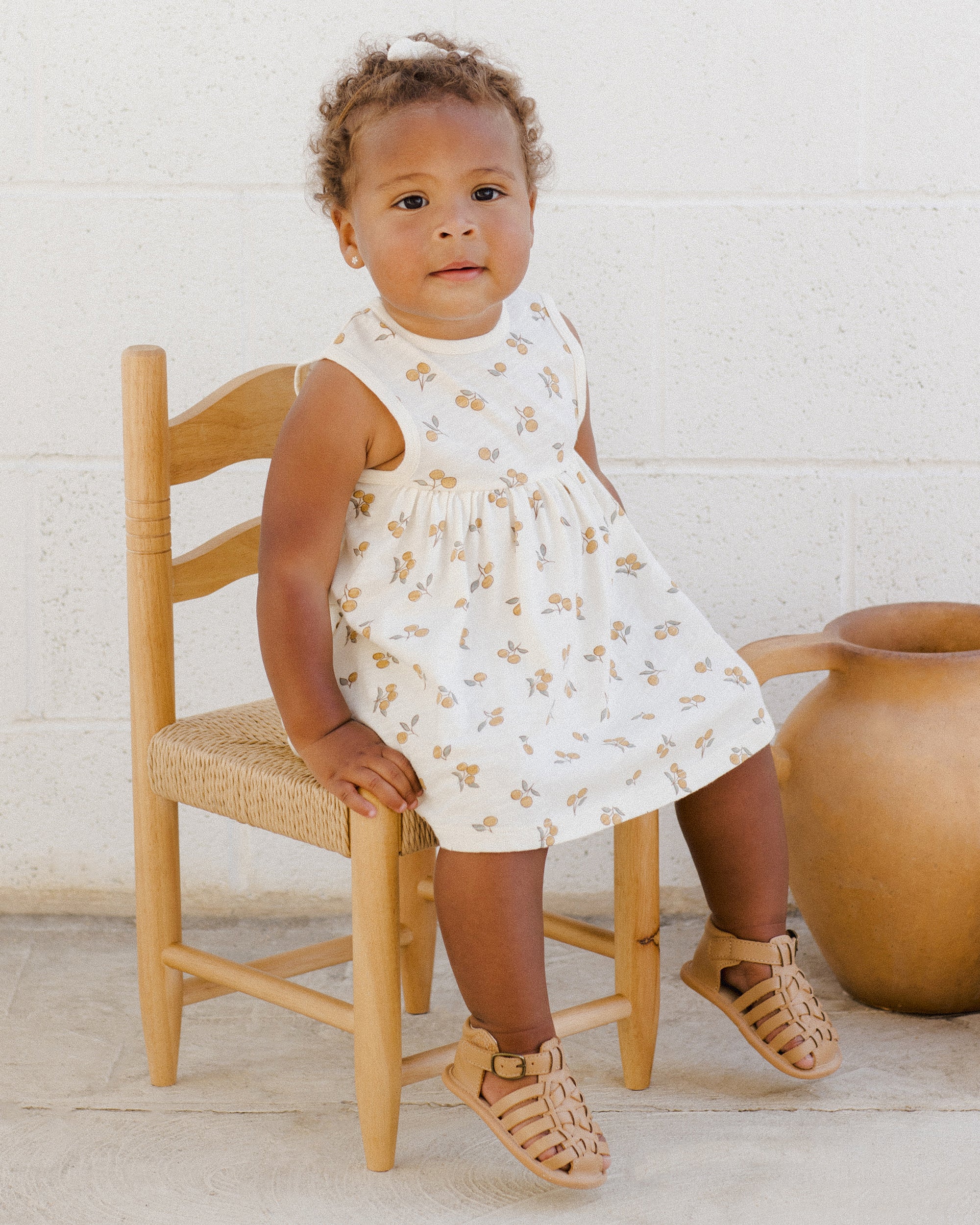 RyleeCru | SS25 D3 | Layla Dress | Oranges 