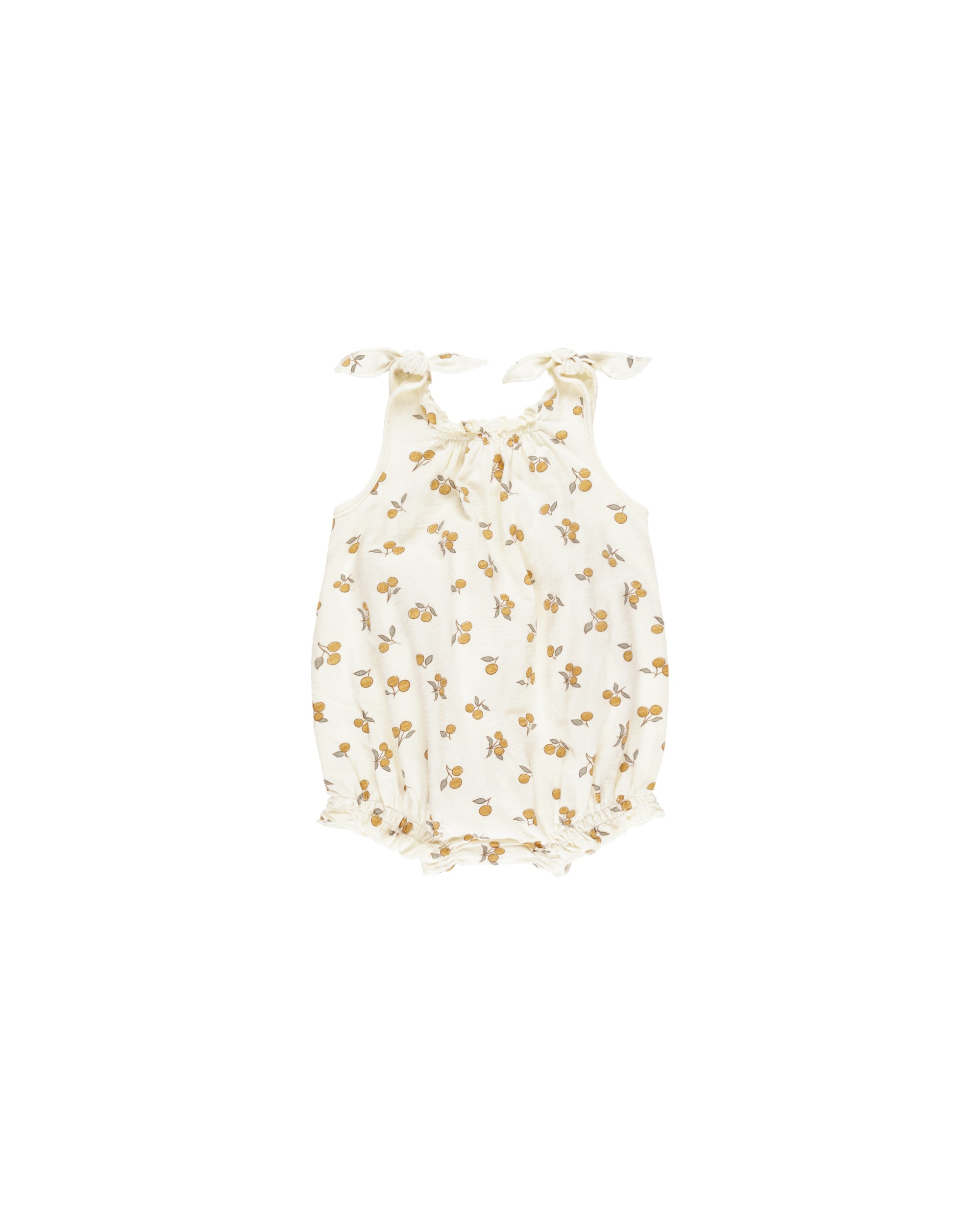 RyleeCru | SS25 D3 | Shoulder Tie Bubble | Oranges 