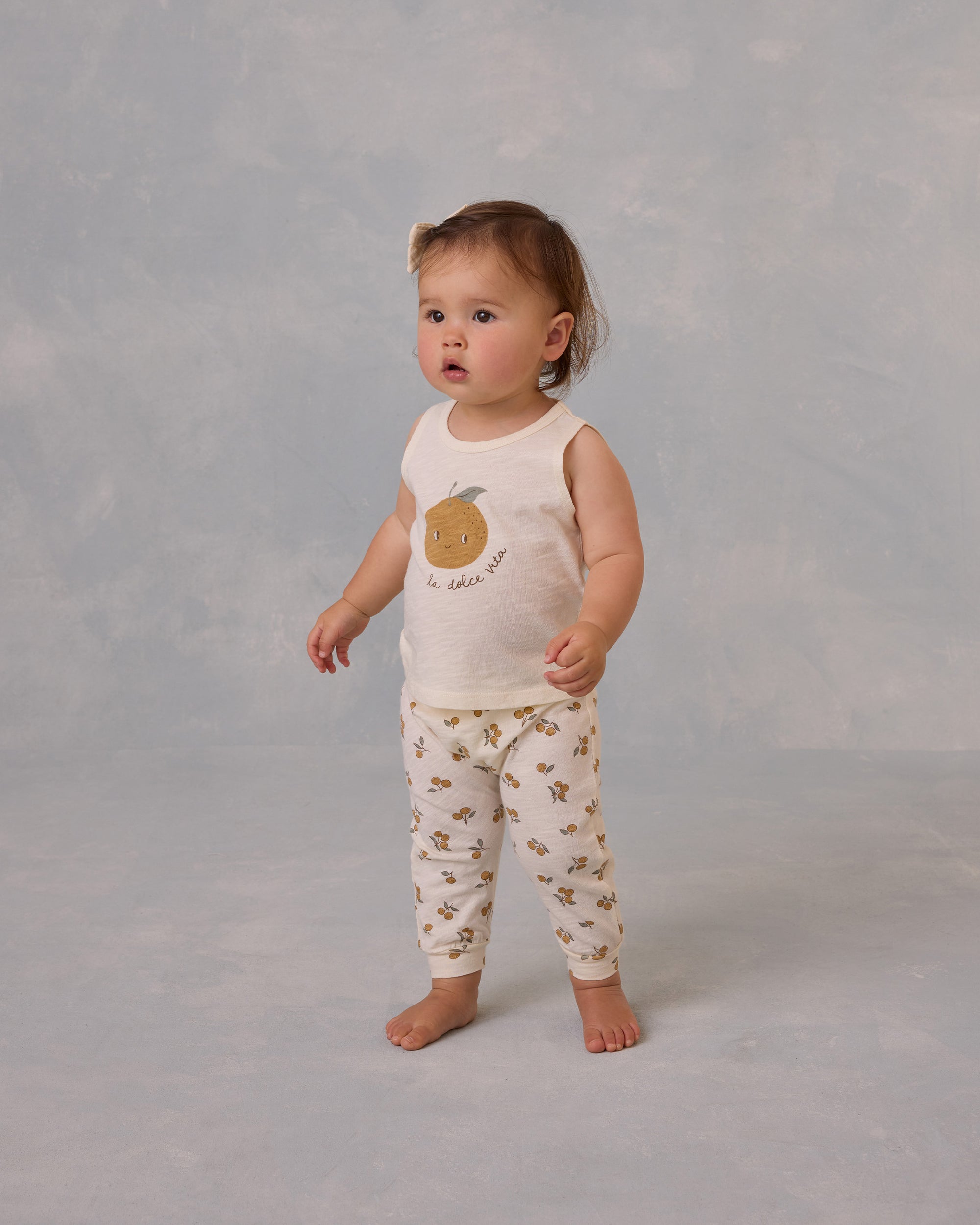 RyleeCru | SS25 D3 | Tank + Slouch Set | Oranges 